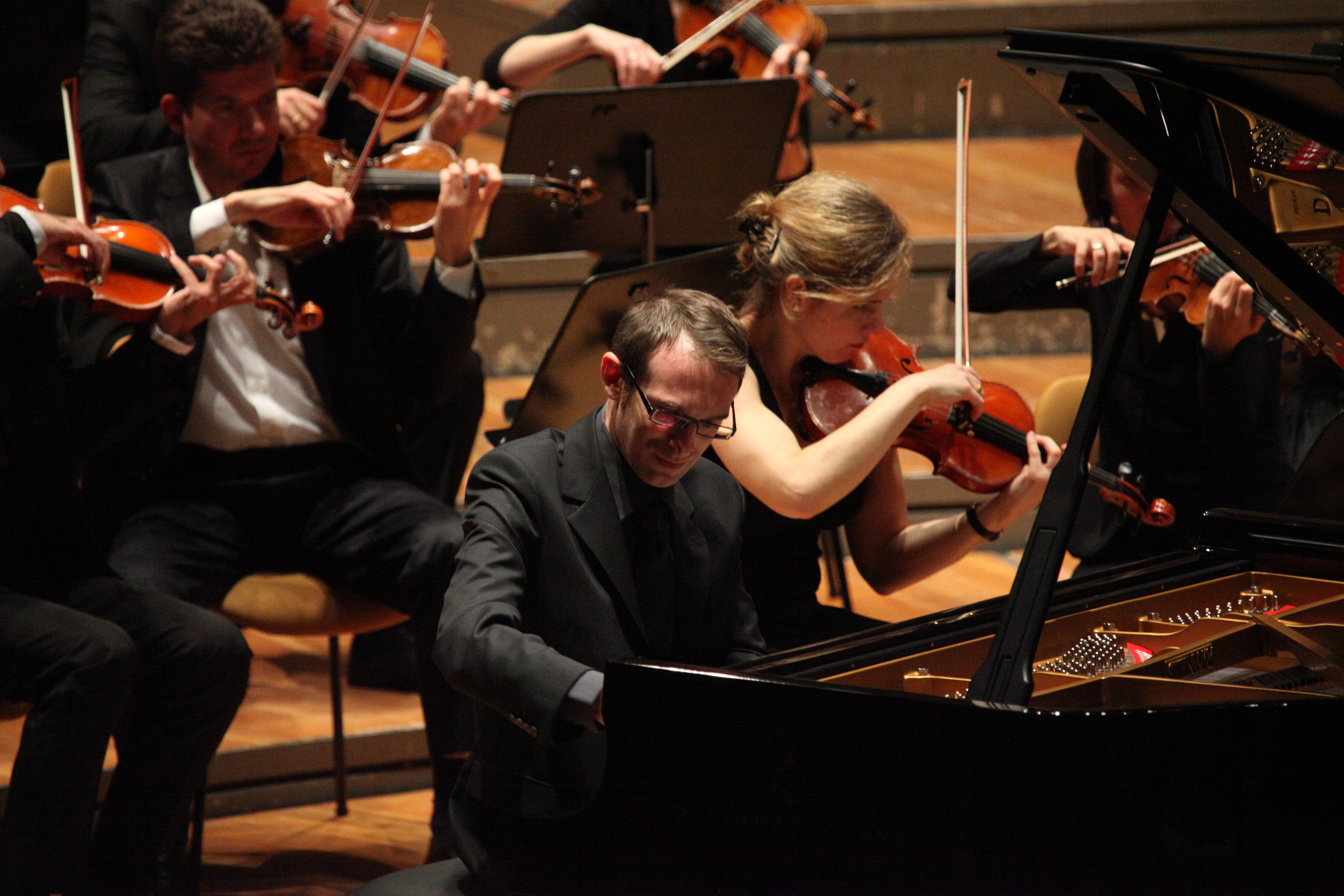 Philharmonie Berlin — Liszt Totentanz with the Sibelius orchestra, Stanley Dodds conducting.